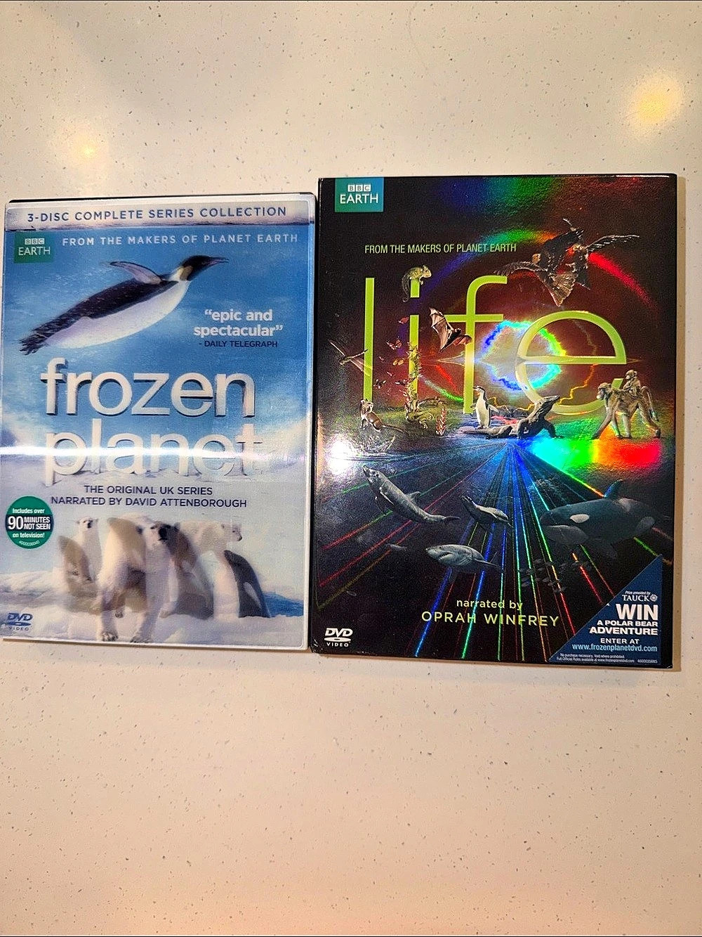 BBC Earth Frozen Planet & Life BBC Earth DVD Collection 7-Disc DVD Collection